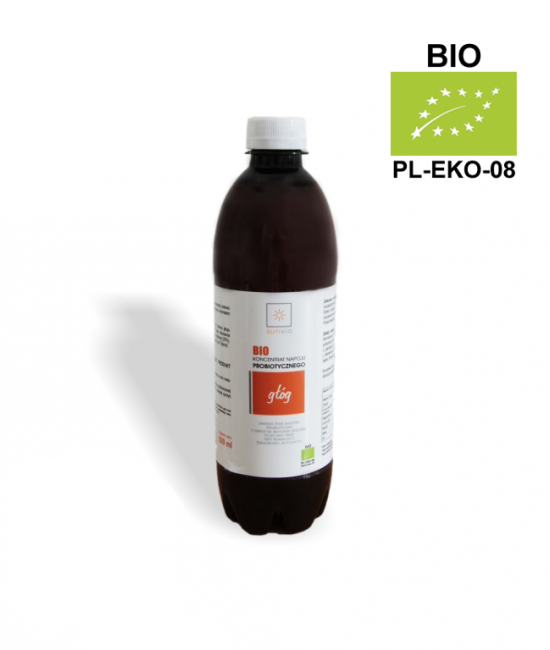 EKO Probiotyk z głogu 500 ml - SUNVIO PROBIOTYKI